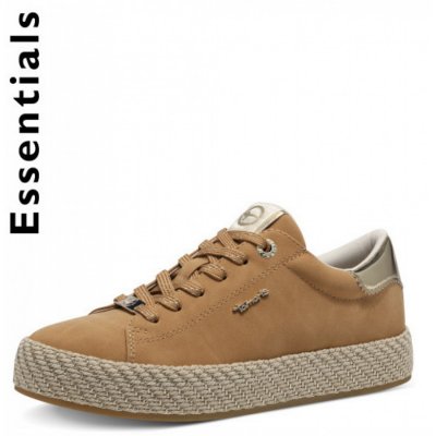 Tamaris schnürer Sneaker in braun