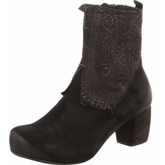 Think Stiefelette in schwarz