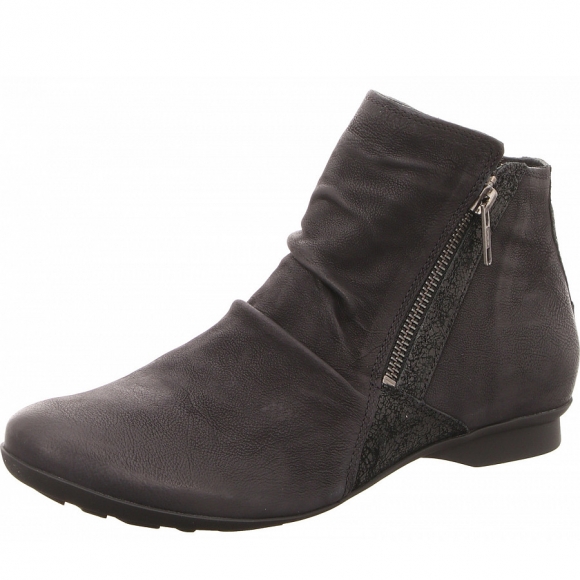 Think Stiefelette in schwarz