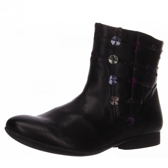 Think Stiefelette in schwarz