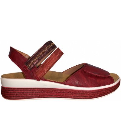 Think Sandale in Cherry/Kombi Think Sandale in Cherry/Kombi