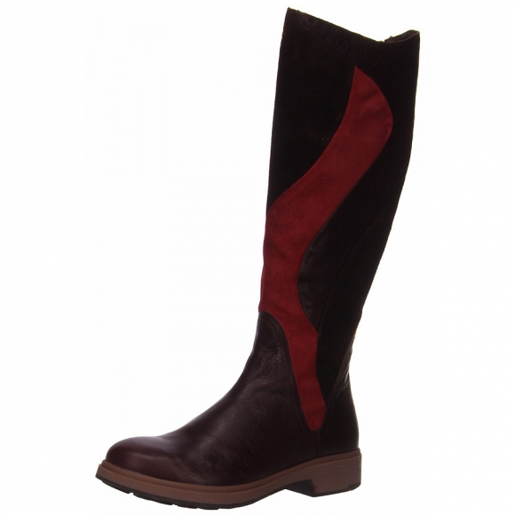 Think cogita Stiefel in dunkelrot
