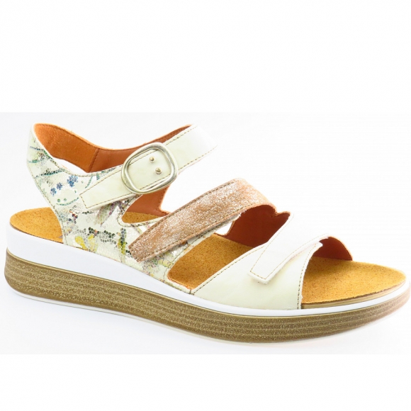 Think Meggie ivory kombi Sandale in IVORY/KOMBI