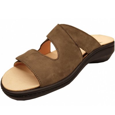 Think Pantoletten in olive