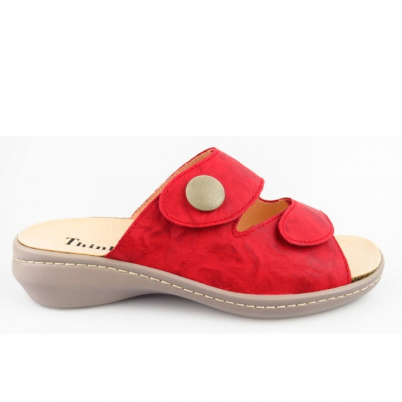 Think CAMILLA Pantolette in 5030 FIRE/KOMBI
