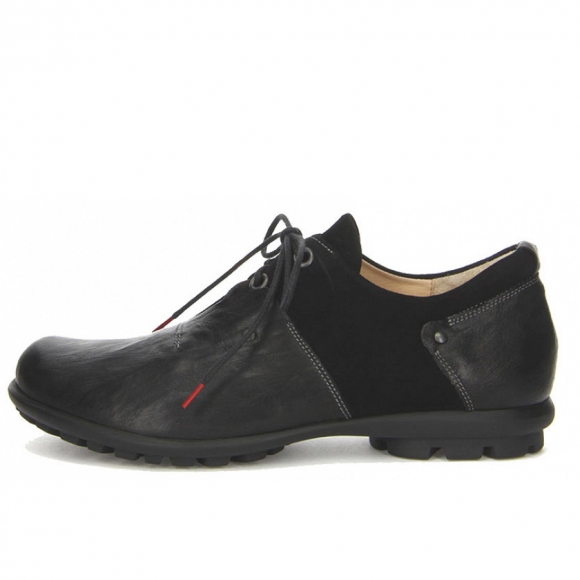 Think Schnürschuhe in Schwarz Kombi