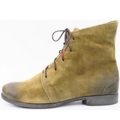 Think AGRAT Stiefelette in OLIVE