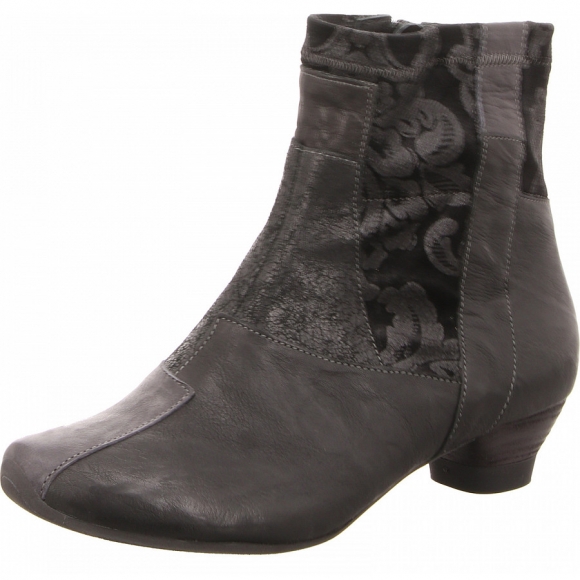 Think Stiefelette in schwarz