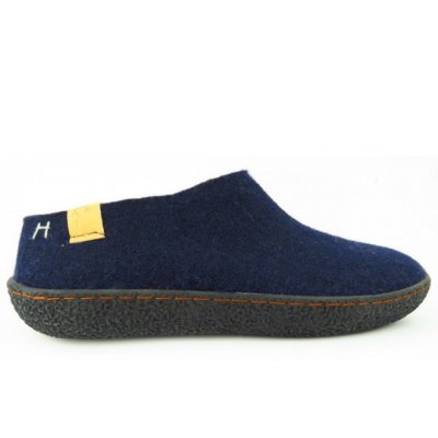 tofvel Slipa navy blue GS Hausschuh in navy blue tofvel Slipa navy blue GS Hausschuh in navy blue