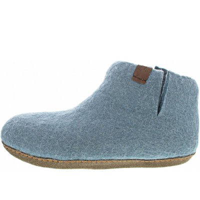 tofvel Mula Hausschuh in light blue grey tofvel Mula Hausschuh in light blue grey