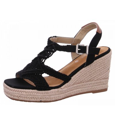 Tom Tailor Sandale in black Tom Tailor Sandale in black