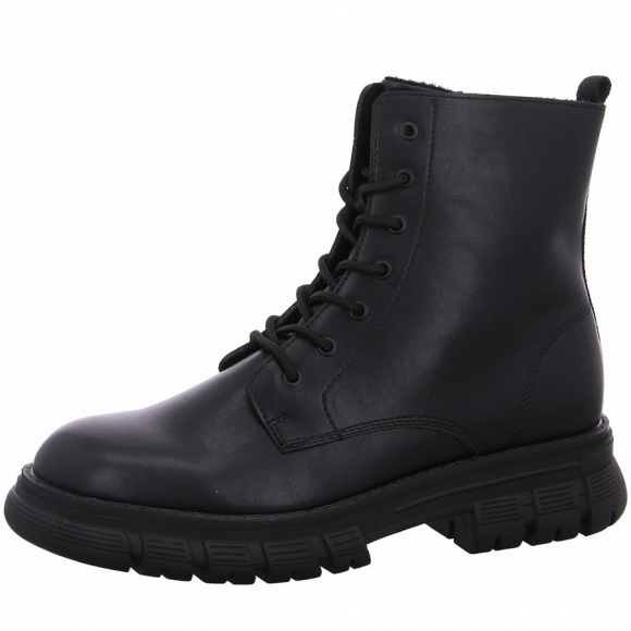 Tom Tailor Schnürstiefel in black