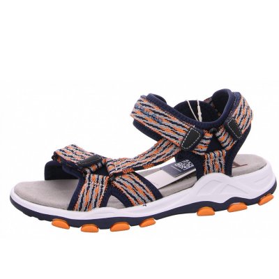 Tom Tailor Sandale in navy orange Tom Tailor Sandale in navy orange