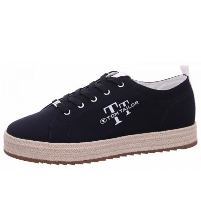 Tom Tailor Leinenschuh in navy