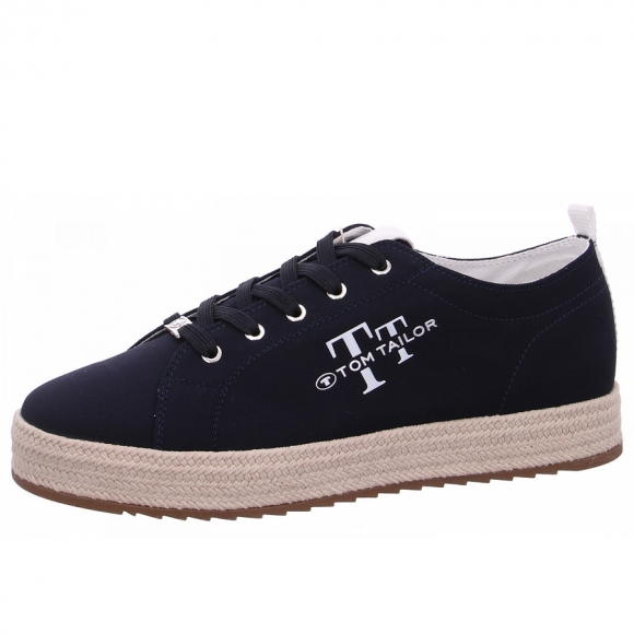 Tom Tailor Leinenschuh in navy