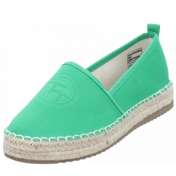 Tom Tailor Slipper in grün