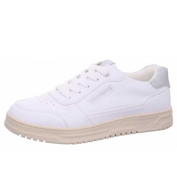 Tom Tailor Sneaker in white