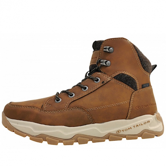 Tom Tailor Winterstiefel in cognac