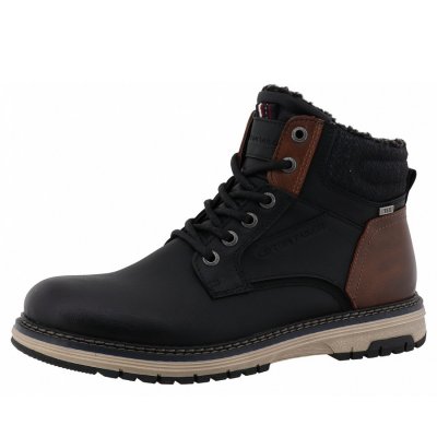 Tom Tailor Schnürstiefel in black Tom Tailor Schnürstiefel in black