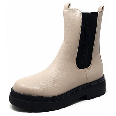 Tom Tailor Chelsea Boot in lt.taupe Tom Tailor Chelsea Boot in lt.taupe