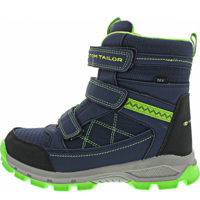 Tom Tailor Boots in navy-green Tom Tailor Boots in navy-green