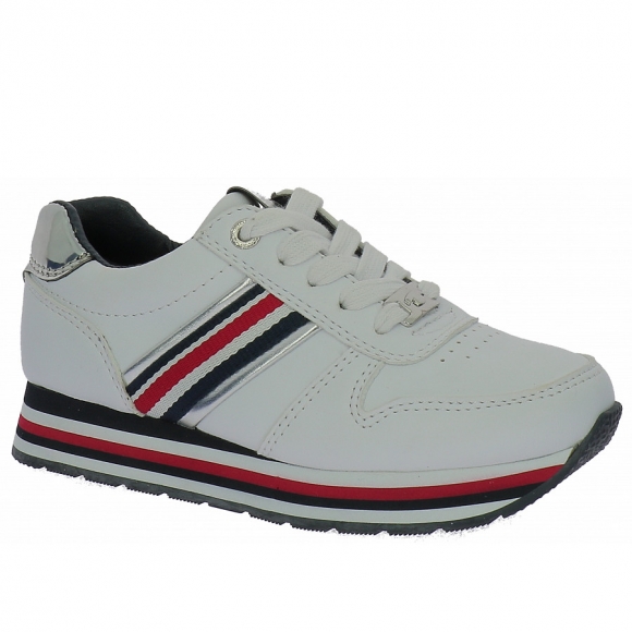 Tom Tailor Sneaker in white