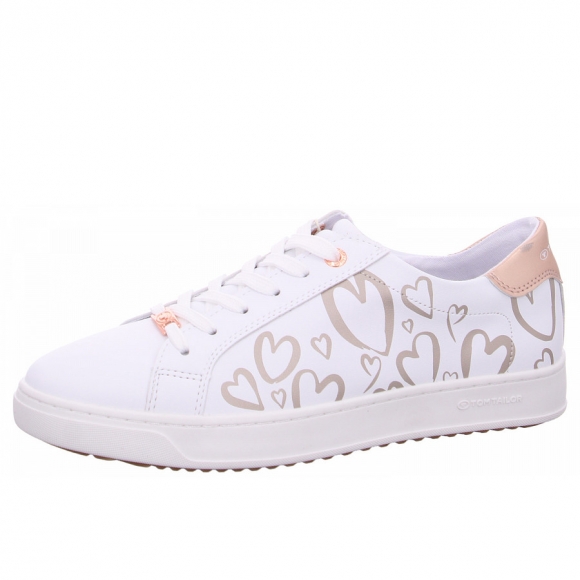 Tom Tailor Sneaker in white