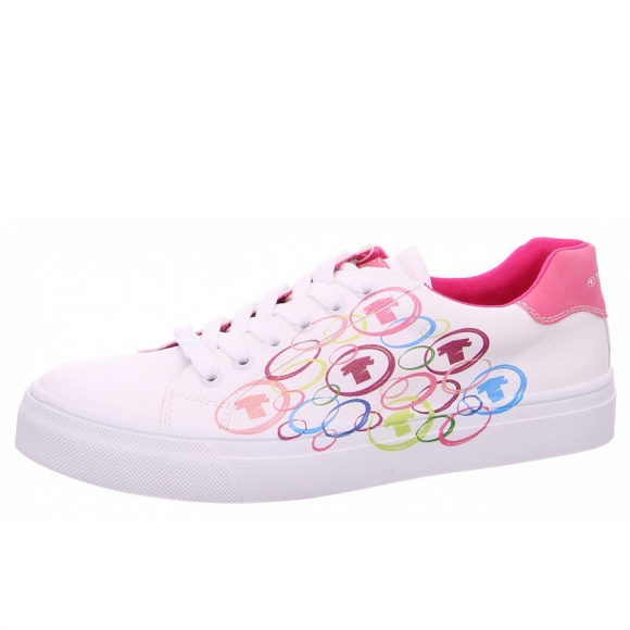 Tom Tailor Sneaker in white