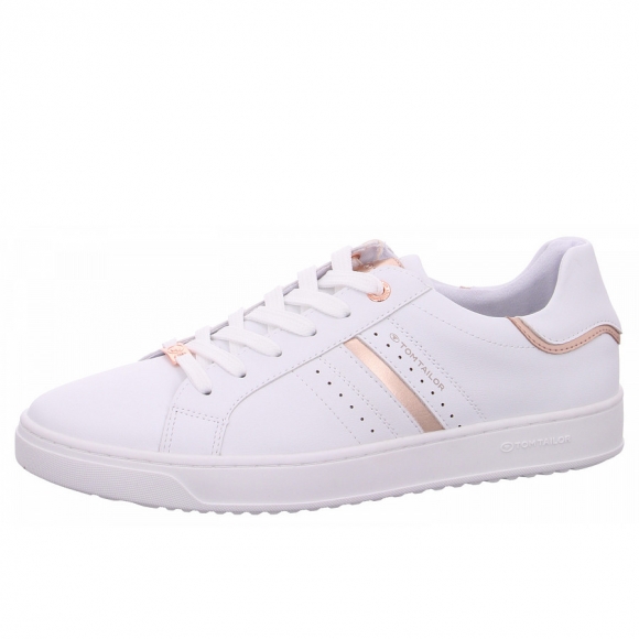 Tom Tailor Sneaker in white