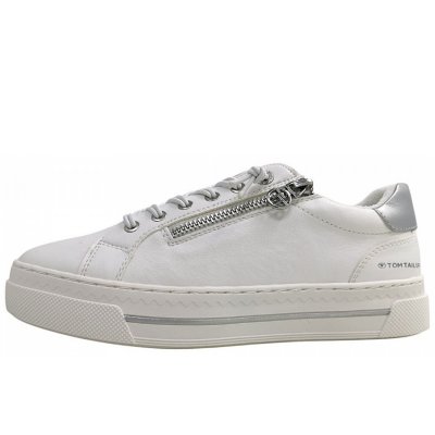 Tom Tailor Schnürer in white