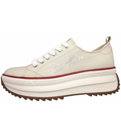 Tom Tailor Leinenschuh in offwhite Tom Tailor Leinenschuh in offwhite