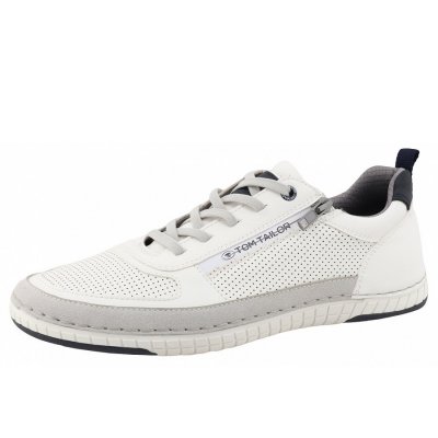 Tom Tailor sportlicher Schnürer in white Tom Tailor sportlicher Schnürer in white