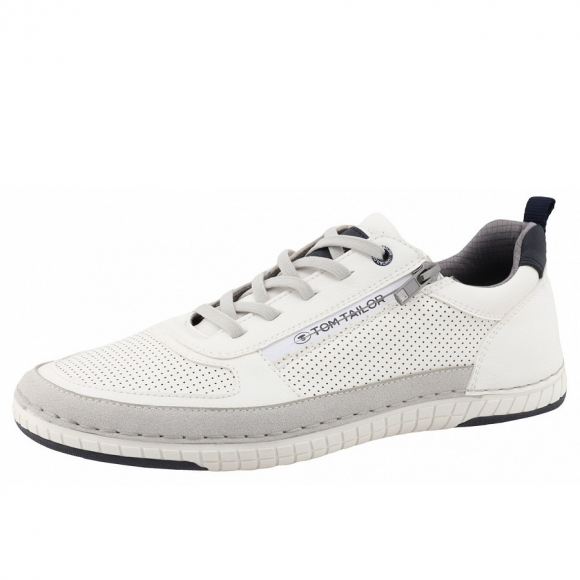 Tom Tailor sportlicher Schnürer in white