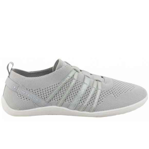 Tom Tailor Slipper in grau