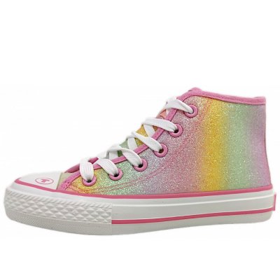 Tom Tailor Sneaker high in rainbow