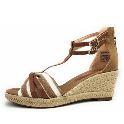 Tom Tailor Sandale in offwhite sand Tom Tailor Sandale in offwhite sand