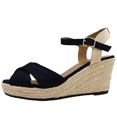 Tom Tailor Sandalette in navy
