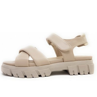 Tom Tailor Sandalette in cream