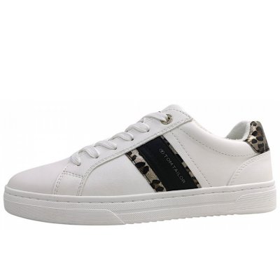 Tom Tailor Schnürer in white-black