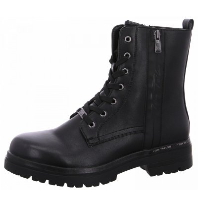 Tom Tailor Schnürstiefel in black