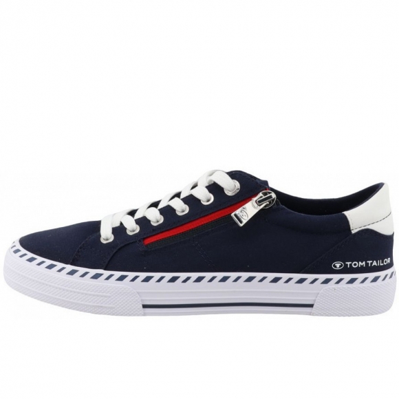 Tom Tailor Schnürschuhe in blau