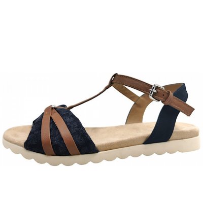 Tom Tailor Sandale in navy