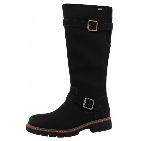 Tom Tailor Schaftstiefel in black