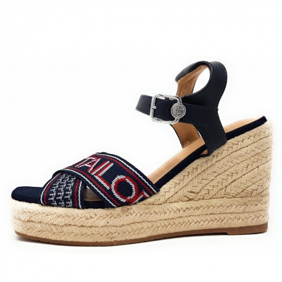 Tom Tailor Sandalette in navy