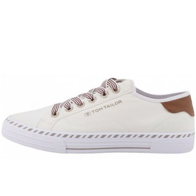 Tom Tailor Schnürschuhe in weiß