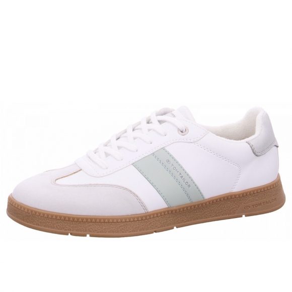 Tom Tailor Sneaker in white mint