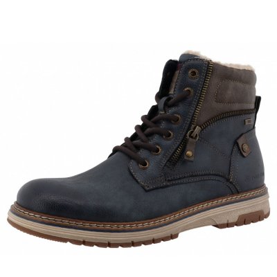 Tom Tailor Schnürstiefel in navy Tom Tailor Schnürstiefel in navy