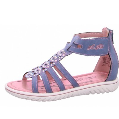 Tom Tailor Sandale in flieder Tom Tailor Sandale in flieder