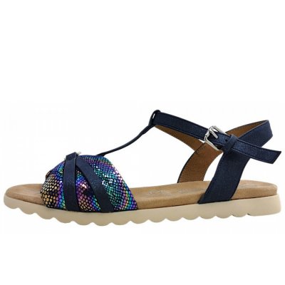 Tom Tailor Sandalette in navy