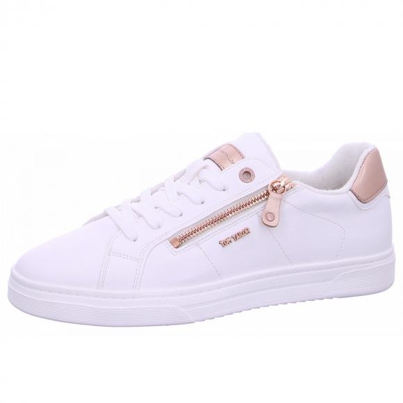 Tom Tailor Sneaker in white